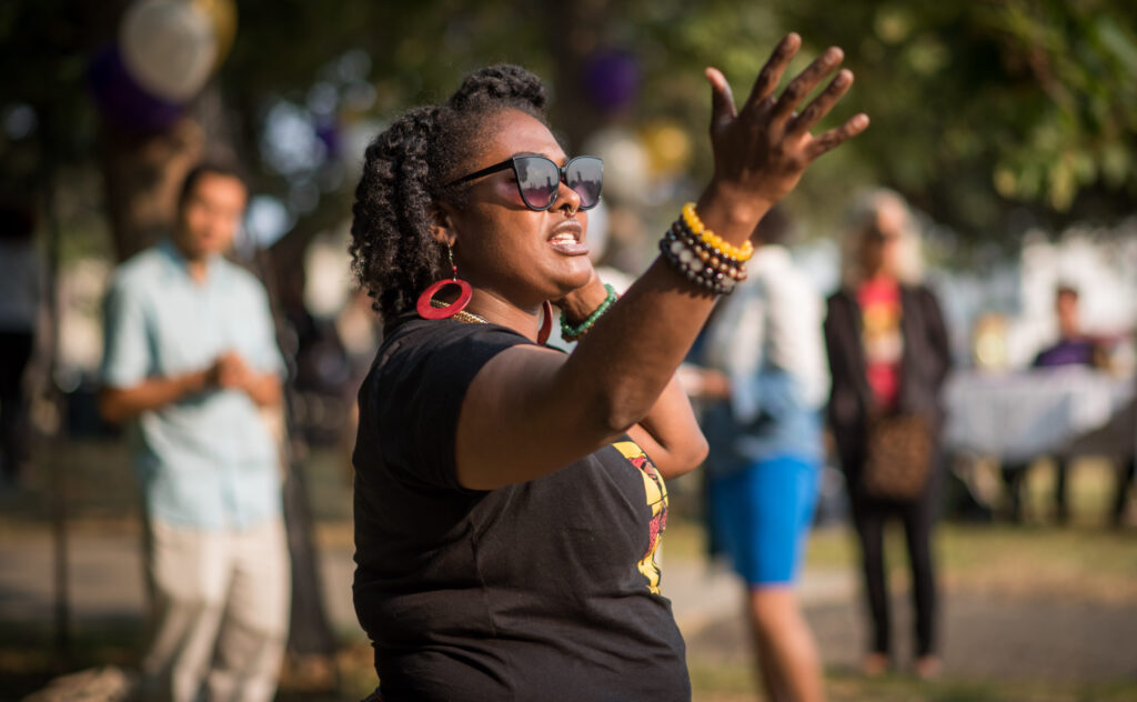 Ella Baker Center Volunteer